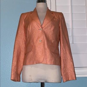 Orange sparkles Blazer